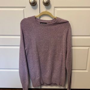 Lavender crew neck sweater
